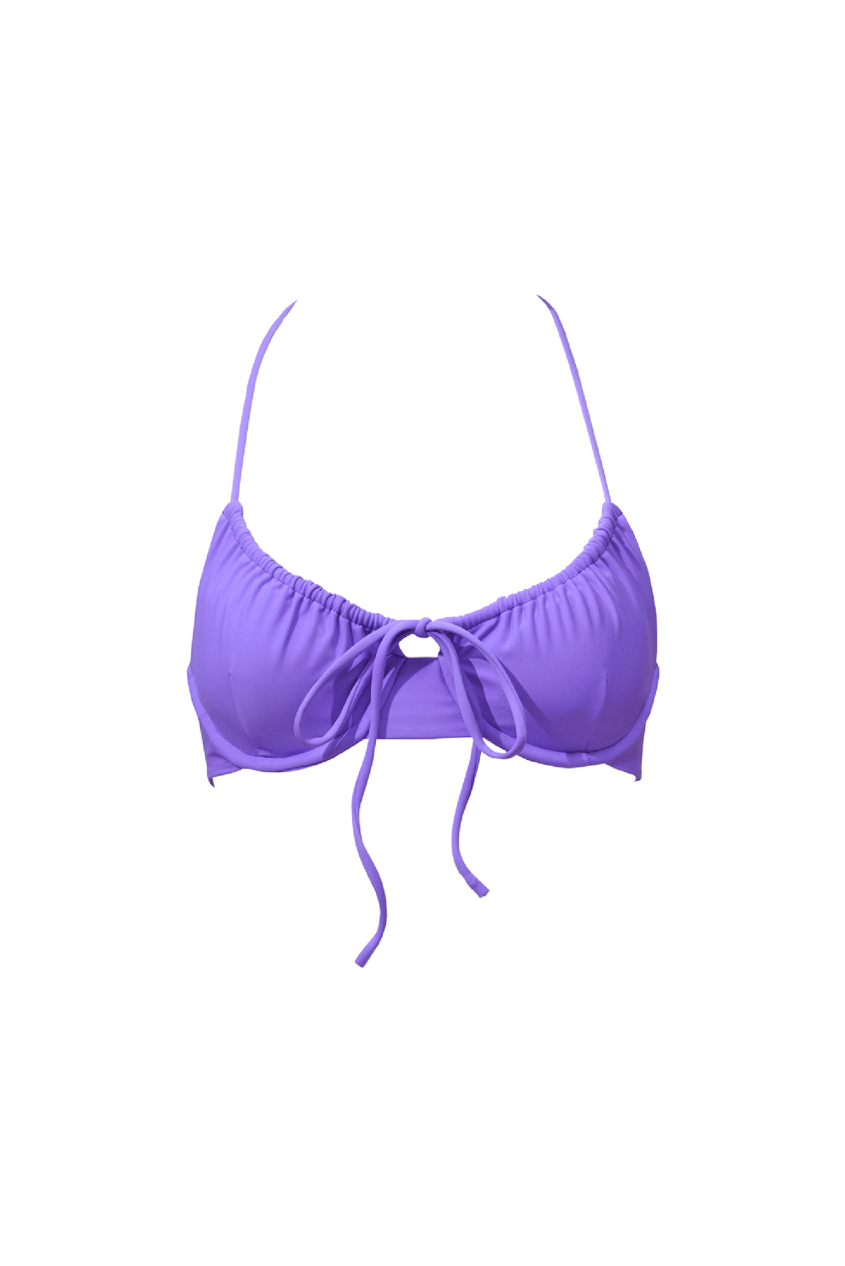 Mia Halter Top - Ultraviolet | Align Swim