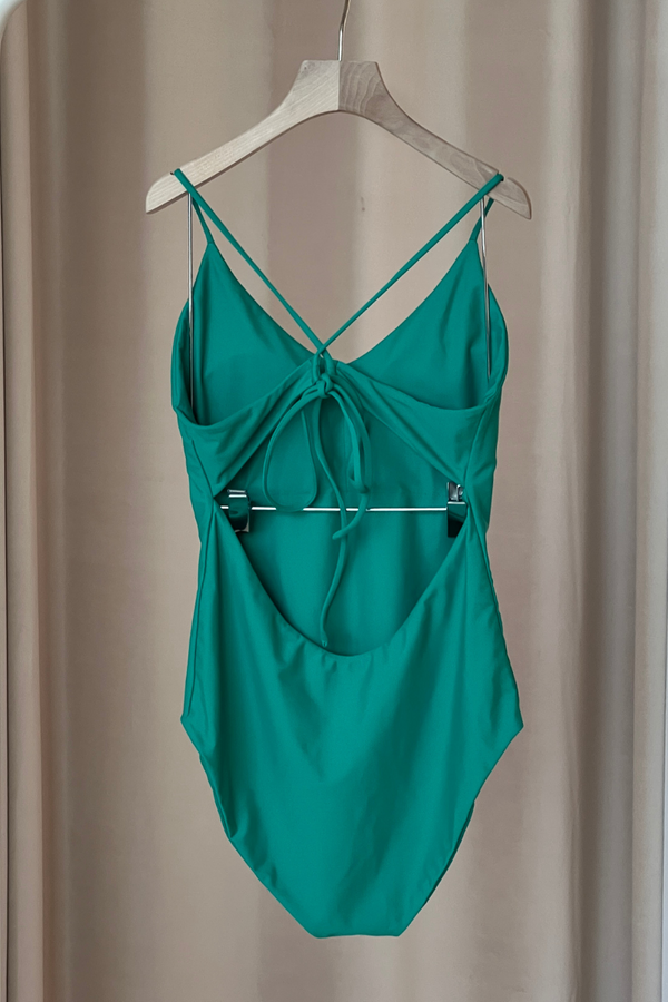 SAMPLE SALE: Skye One-Piece Emerald M