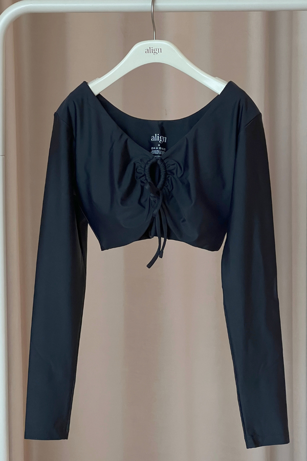 SAMPLE SALE: Maeve Top - Ebony L