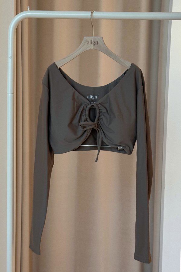 SAMPLE SALE: Maeve Top - Truffle L