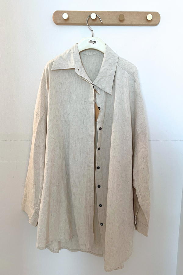 SAMPLE SALE: Brooke Shirt - Natural One-Sized