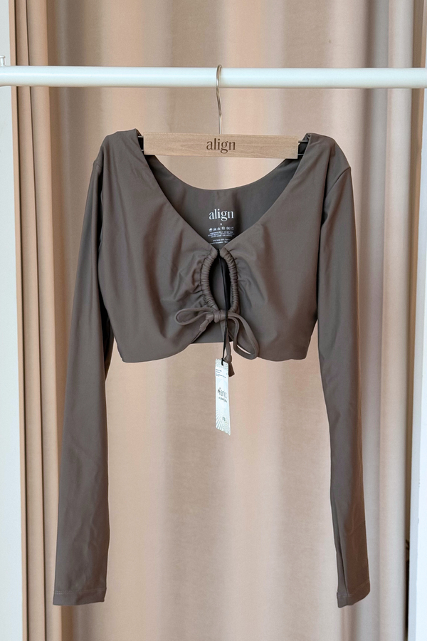 SAMPLE SALE: Maeve Top - Truffle S