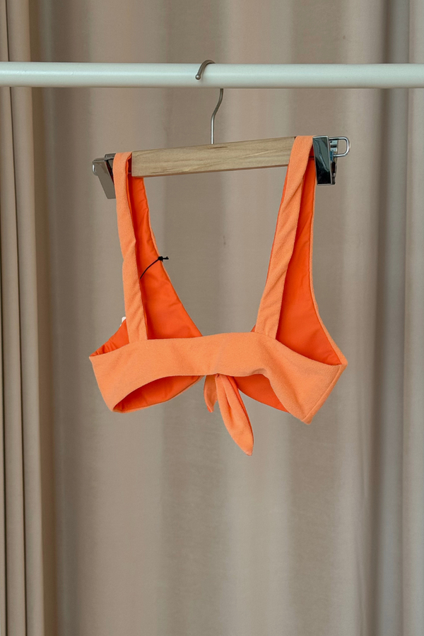 SAMPLE SALE: Iris Top - Terry Orange S