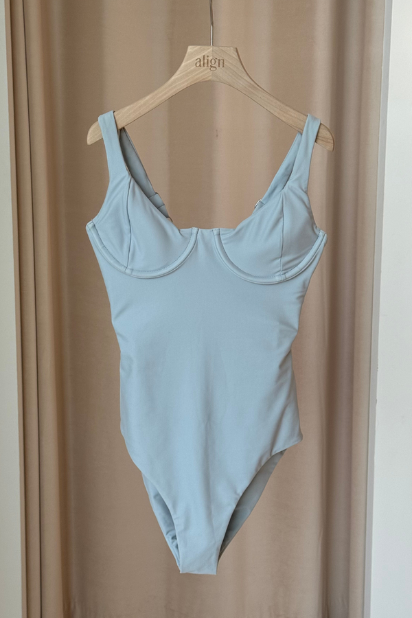 SAMPLE SALE: Eliza One-Piece - Cloud XS