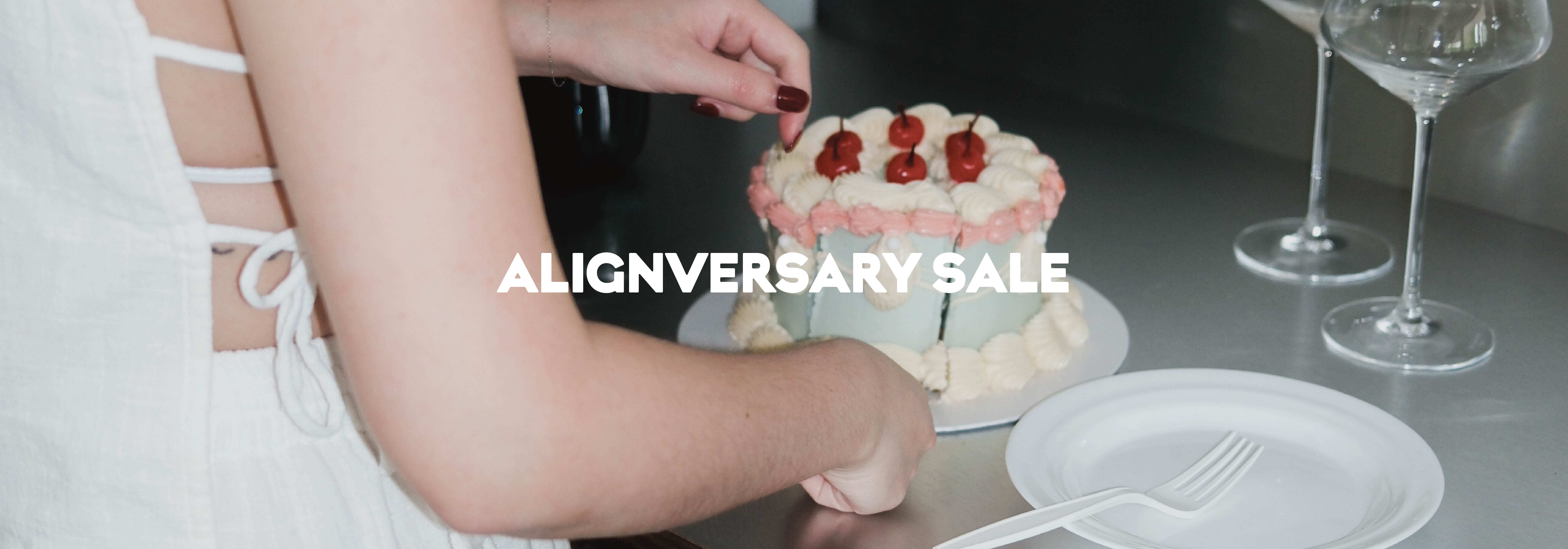 Alignversary Sale